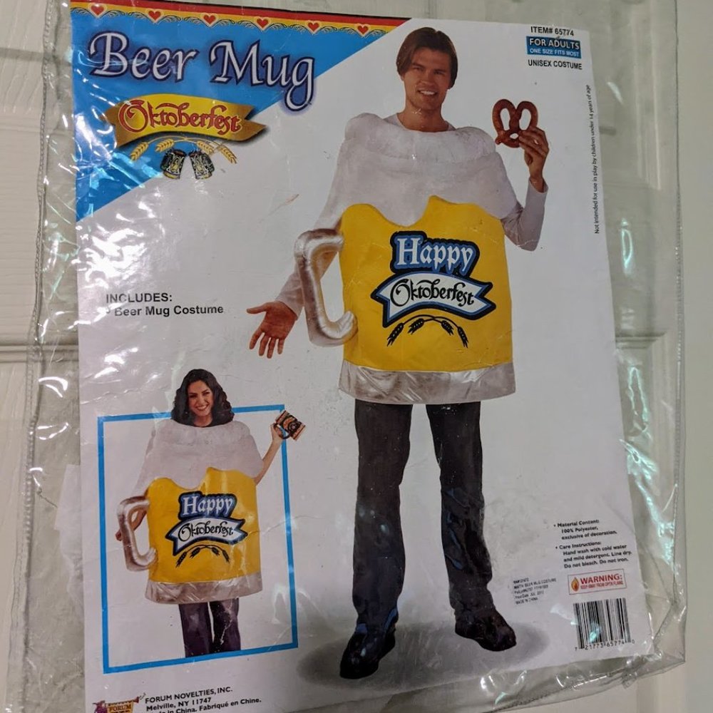 Happy Oktoberfest Costume ONE SIZE FITS ALL